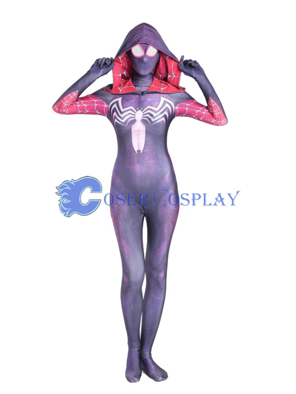 2018 Venom Spider Gwenom Halloween Costumes Zentai